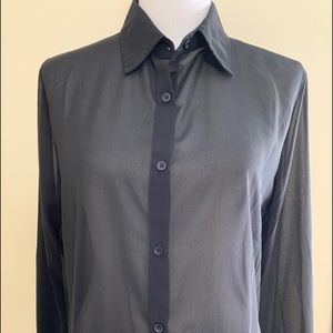 Fashion Apparel Semi Sheer Top Size XL